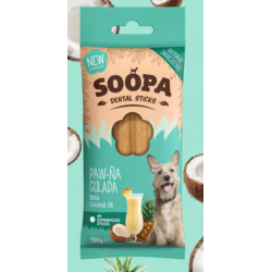 Soopa Dental stick - Paw-Na Colada (Kokos en Ananas)